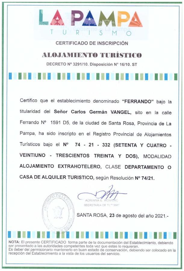Departamentos Ferrando Apartamento Santa Rosa  Exterior foto